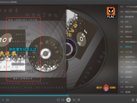 智享阁 foorab FB主题旋转碟片界面歌词开启使用教程