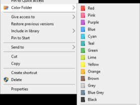 Folcolodr - 给 Windows 文件夹着色的工具