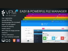 Veno File Manager 3.6.2 美观且强大的多用户网盘程序